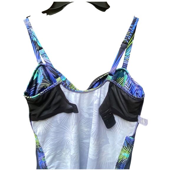 Fantasie Cup fitting Underwire Tankini Swim Top US 36D UK 80D Tropical Vacation - Picture 9 of 14